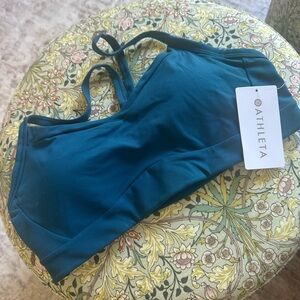 Athleta Teal Vital Bra